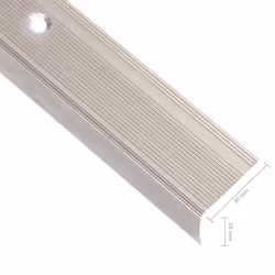 ) vidaXL 5x Stair Nosings L Aluminium Multi Sizes Multi Colours Multi Models - champagne, 90 cm (15 pcs - Additional view 5