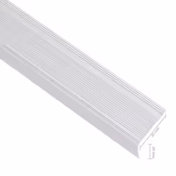 ) vidaXL 5x Stair Nosings L Aluminium Multi Sizes Multi Colours Multi Models - silver, 100 cm (15 pcs - Additional view 3