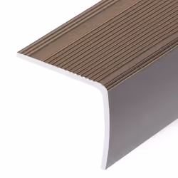 ) vidaXL 5x Stair Nosings L Aluminium Multi Sizes Multi Colours Multi Models - brown, 100 cm (5 pcs - Additional view 4