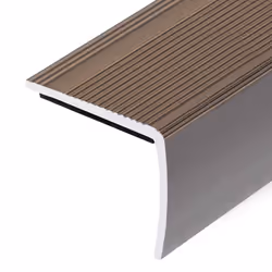 ) vidaXL 5x Stair Nosings L Aluminium Multi Sizes Multi Colours Multi Models - brown, 100 cm (5 pcs - Additional view 4