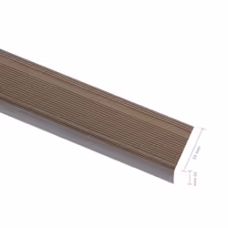 ) vidaXL 5x Stair Nosings L Aluminium Multi Sizes Multi Colours Multi Models - brown, 100 cm (15 pcs - Additional view 3
