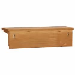 vidaXL Solid Oak Wood Coat Rack Home Wooden Cloth Hanger Entryway Furniture