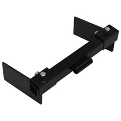 vidaXL Snow Plow Adapter for Lawn Mower Black Outdoor Equipment Snow Clamp