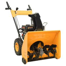 vidaXL Snow Thrower 6.5 HP Yellow and Black Commercial Snow Blower Outdoor