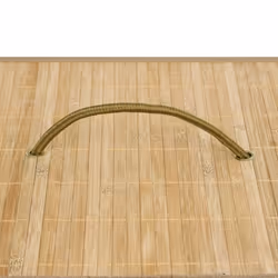 vidaXL Bamboo Laundry Basket 100L Washing Clothes Hamper Storage Bin Organiser - Additional view 5