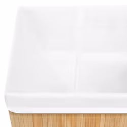 vidaXL 4x Bamboo Storage Boxes Home Garden Storage Chest Basket Organiser Rack - Additional view 7