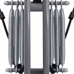 vidaXL L-shaped Abdominal Trainer with Elastic Strings Sit Up Bench Equipment - Additional view 5