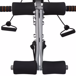 vidaXL L-shaped Abdominal Trainer with Elastic Strings Sit Up Bench Equipment - Additional view 6