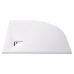 vidaXL Shower Tray SMC White Wet Room Bathroom Shower Base Plumbing Fixture