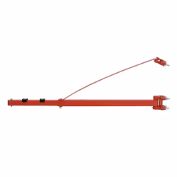 vidaXL Hoist Frame 300-600 kg Support Arm Scaffolding Pole For Electric Hoist - Additional view 6