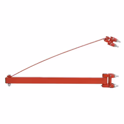 vidaXL Hoist Frame 1000 kg Support Arm Scaffolding Pole For Electric Hoist - Additional view 6