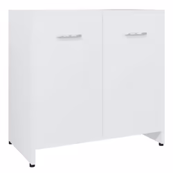 VidaXL 802570, White, Wood, 600 mm, 330 mm, 610 mm, 1 pc(s)