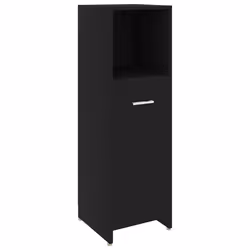VidaXL 802589, Black, Wood, 300 mm, 300 mm, 950 mm, 1 pc(s)