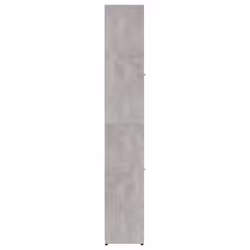 vidaXL Bathroom Cabinet Concrete Grey Engineered Wood Under Basin Cupboard - Additional view 7