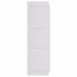 vidaXL Bathroom Mirror Cabinet White Engineered Wood Storage Vanity Organiser - Additional view 7