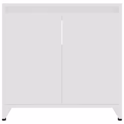 vidaXL Bathroom Cabinet White Engineered Wood Home Cupboard Under Basin Unit - Additional view 5