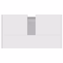 vidaXL Bathroom Cabinet White Engineered Wood Home Cupboard Under Basin Unit - Additional view 8