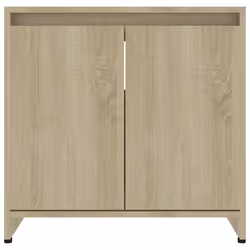 vidaXL Bathroom Cabinet Sonoma Oak Engineered Wood Vanity Storage Organiser - Additional view 4