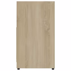 vidaXL Bathroom Cabinet Sonoma Oak Engineered Wood Vanity Storage Organiser - Additional view 5