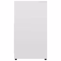 vidaXL Bathroom Cabinet High Gloss White Engineered Wood Cupboard Organiser - Additional view 5