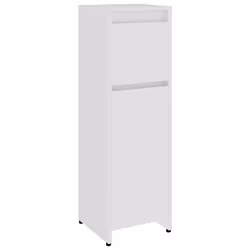 vidaXL Bathroom Cabinet White Engineered Wood Home Cupboard Under Basin Unit