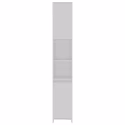 vidaXL Bathroom Cabinet White Engineered Wood Home Cupboard Under Basin Unit