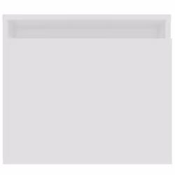 vidaXL Coffee Table Set White Engineered Wood Indoor Furniture Accent Table - Additional view 6