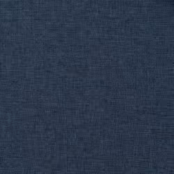 vidaXL 2x Linen-Look Blackout Curtains with Hooks Blue 140x175 cm Drape Blind