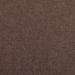 vidaXL 2x Linen-Look Blackout Curtains with Hooks Taupe 140x175cm Drape Blind