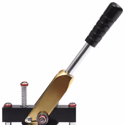 vidaXL Badge Maker Machine with Circle Cutter Rotate Punch 44 mm Press Maker - Additional view 4