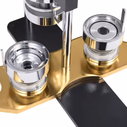 vidaXL Badge Maker Machine with Circle Cutter Rotate Punch 44 mm Press Maker - Additional view 5