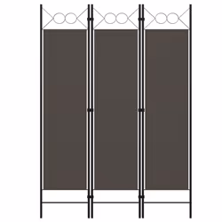 vidaXL 3-Panel Room Divider Anthracite 120x180 cm Partition Screen Separator