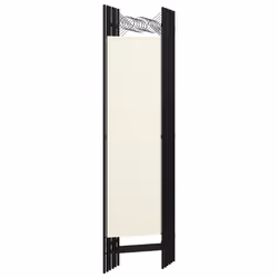 vidaXL 3-Panel Room Divider Wall Partition Screen Room Separator White 150cm