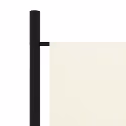 vidaXL 3-Panel Room Divider Wall Partition Screen Room Separator White 150cm - Additional view 9