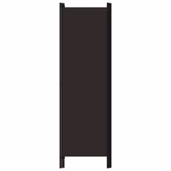 vidaXL 3-Panel Room Divider Brown 150x180 cm Wall Partition Screen Separator - Additional view 4