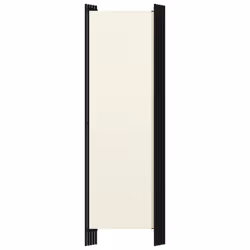 vidaXL 5-Panel Room Divider Wall Partition Screen Separator White 250x180 cm