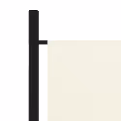 vidaXL 5-Panel Room Divider Wall Partition Screen Separator White 250x180 cm - Additional view 4