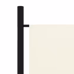 vidaXL 5-Panel Room Divider Wall Partition Screen Separator White 250x180 cm - Additional view 9