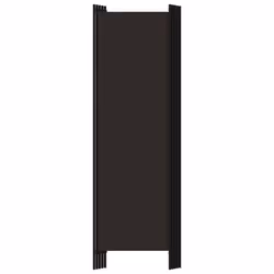 vidaXL 5-Panel Room Divider Brown 250x180 cm Wall Partition Screen Separator - Additional view 4