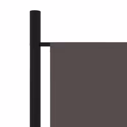 vidaXL 5-Panel Room Divider Anthracite 250x180 cm Partition Screen Separator - Additional view 4