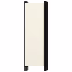 vidaXL 6-Panel Room Divider Wall Partition Screen Room Separator White 300cm