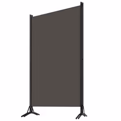 vidaXL 3-Panel Room Divider Anthracite 260x180 cm Partition Screen Separator