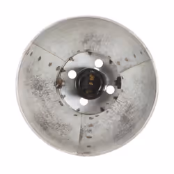 vidaXL Industrial Wall Lamp Silver E27 Bedside Reading Light Fixture Hallway - Additional view 6