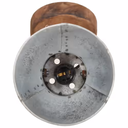vidaXL 2x Industrial Wall/Ceiling Lamps Silver E27 Bedside Light Living Room - Additional view 6