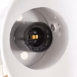 vidaXL Industrial Ceiling Lamp 25 W White E27 Home Decor Hanging Light Fixture - Additional view 4