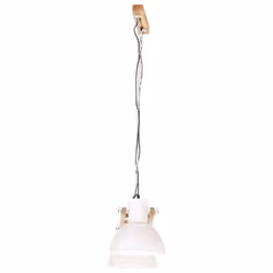 vidaXL Industrial Hanging Lamp 25 W White 109 cm E27 Hanging Light Living Room - Additional view 4