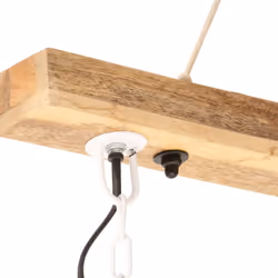 vidaXL Industrial Hanging Lamp 25 W White 109 cm E27 Hanging Light Living Room - Additional view 7