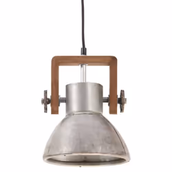 vidaXL Industrial Hanging Lamp 25 W Round E27 Light Multi Colours Multi Sizes - silver, 19 cm