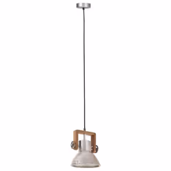 vidaXL Industrial Hanging Lamp 25 W Round E27 Light Multi Colours Multi Sizes - silver, 19 cm - Additional view 4
