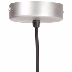 vidaXL Industrial Hanging Lamp 25 W Round E27 Light Multi Colours Multi Sizes - silver, 19 cm - Additional view 6